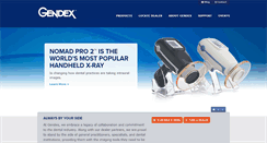 Desktop Screenshot of gendex.com
