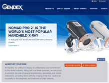Tablet Screenshot of gendex.com